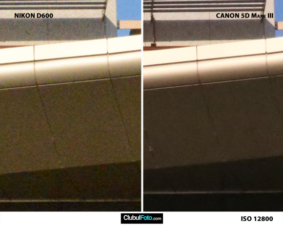 Nikon D600 vs. Canon 5D III iso-12800