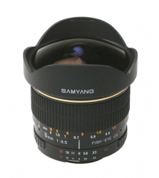 Samyang 8mm F/3.5 fisheye