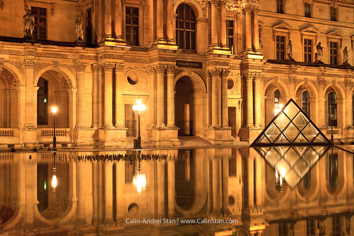 Muzeul Louvre, Paris - Filtru ND pentru prelungirea expunerii