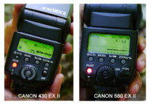 Canon 430 EX II vs. 580 EX II (spate)