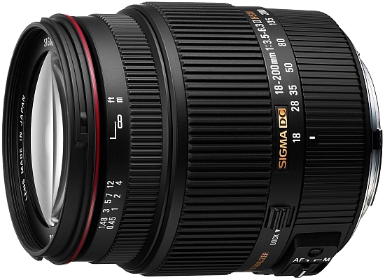 Sigma 18-200mm F3.5-6.3 II DC OS