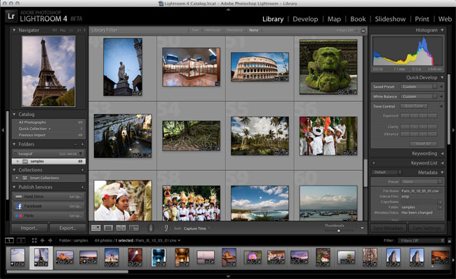 Adobe Lightroom 4