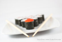 Sushi cu Canon 40mm f/2.8 STM