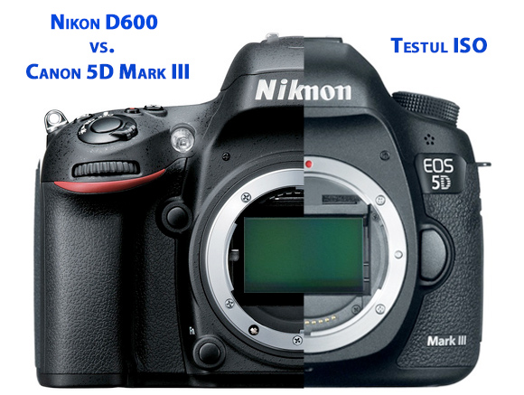 Nikon D600 vs. Canon 5D Mark III - ISO Test