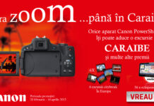 Canon te trimite in Caraibe