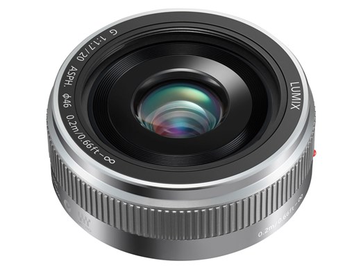 Panasonic 20mm f/1.7 argintiu