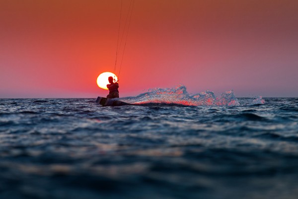 „Kite Surfing In Lefkada” de Dan-Alexandru Mirica