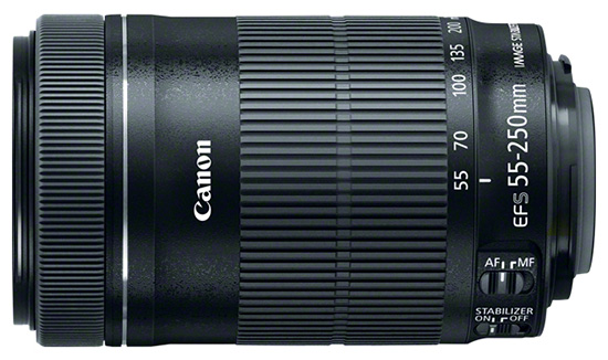 Canon EF-S 55-250mm f4-56 IS STM