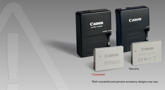 Canon afirma ca cele mai multe produse contrafacute se regasesc in categoria accesoriilor