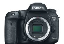 Canon 7D Mark II cu 20 de megapixeli