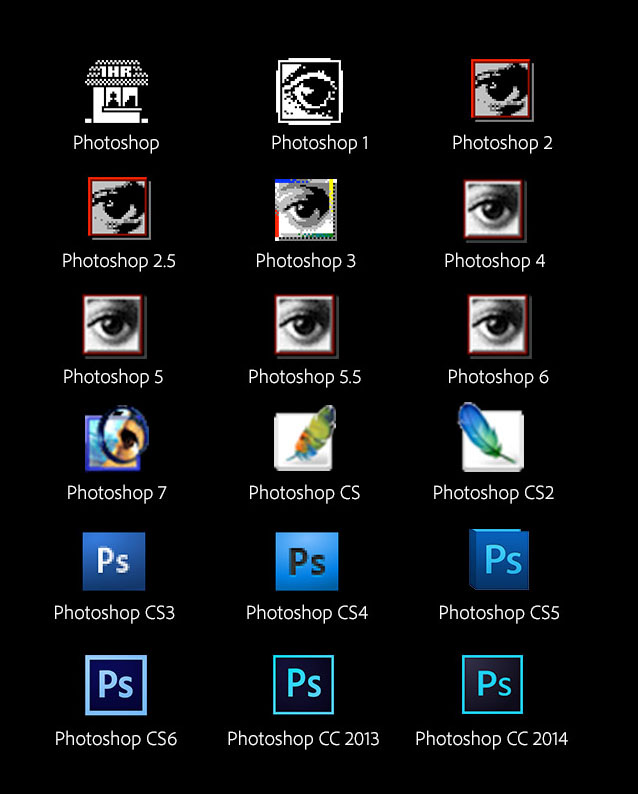 Adobe Photoshop Logos