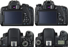 Canon 760D versus Canon 750d