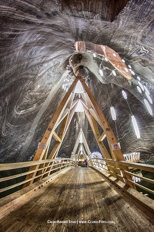 Salina Turda prin obiectivul Fisheye