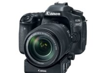 Canon 80D si adaptorul optional STM