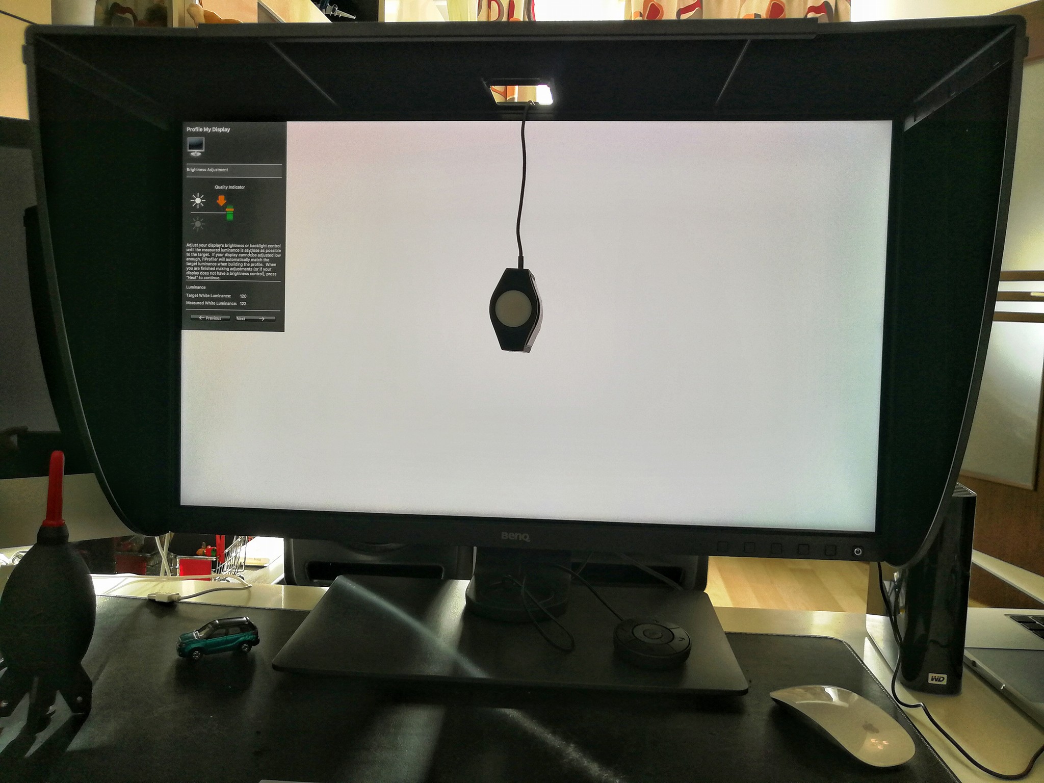 BenQ SW271 la ora adevarului: in calibrare